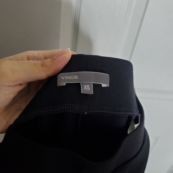Vince Black Stitch Back Seam Leggings - Picture 11 of 12